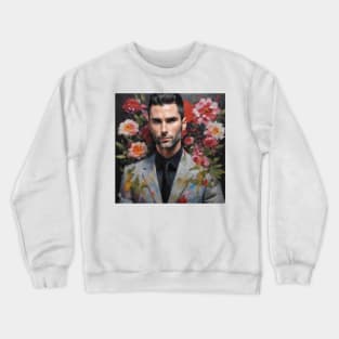 Adam Levine watercolor Crewneck Sweatshirt